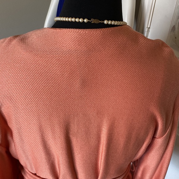 Work and play hard in a beautiful salmon colored jacket, by ST. John! - Picture 10 of 12